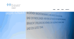 Desktop Screenshot of bayer-feinwerk.com